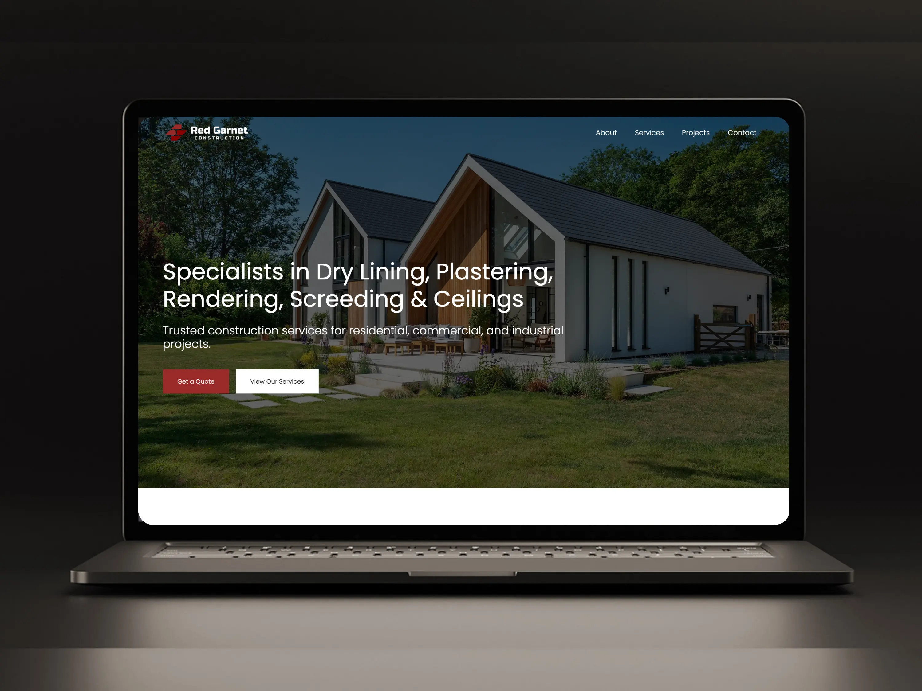 Red Garnet Construction project